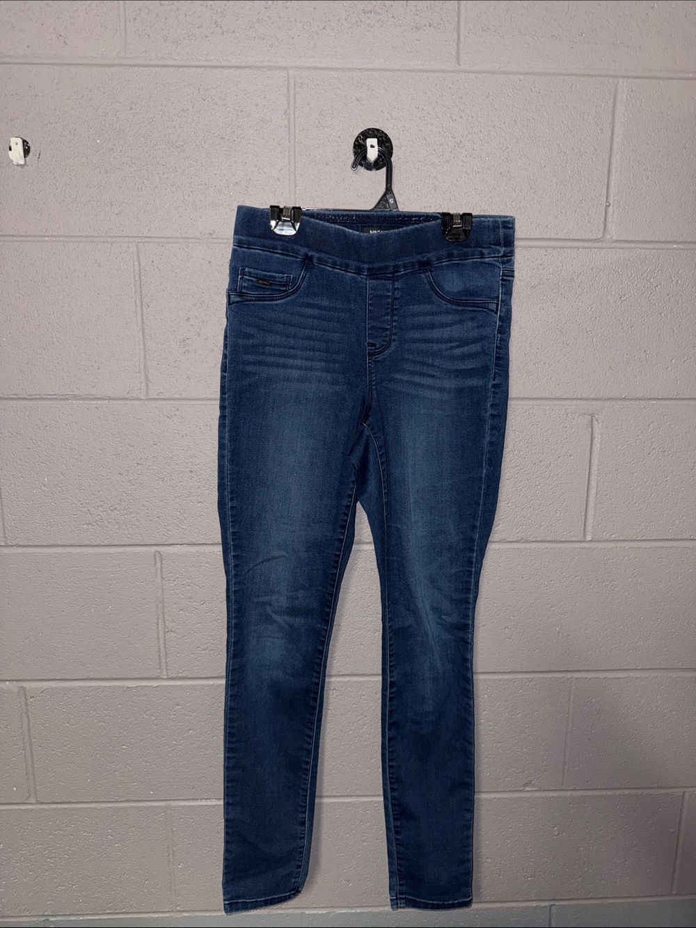 Nine West Dark Blue Stretch Jeggings - Slim Leg